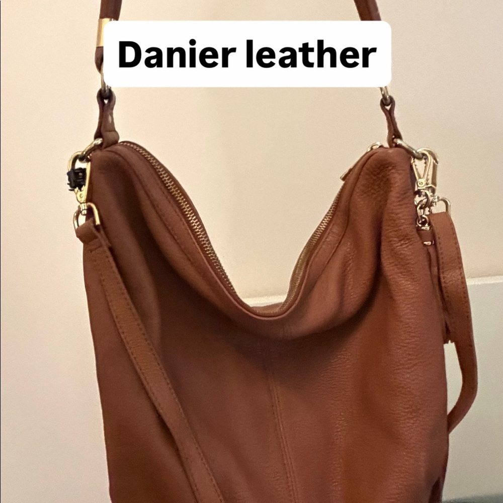 Danier leather womens shoulder crossbody handbag